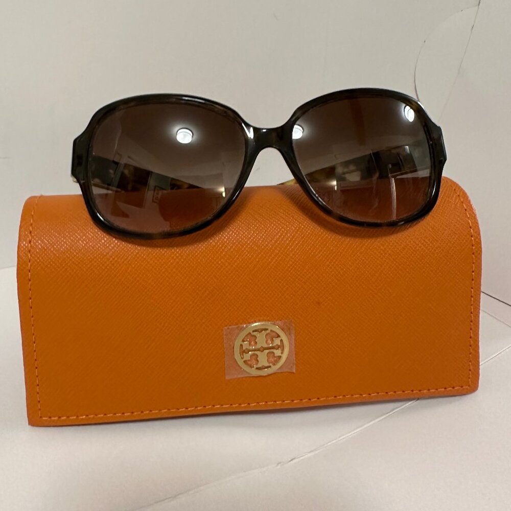 Tory Burch Tortoise Sunglasses with Case